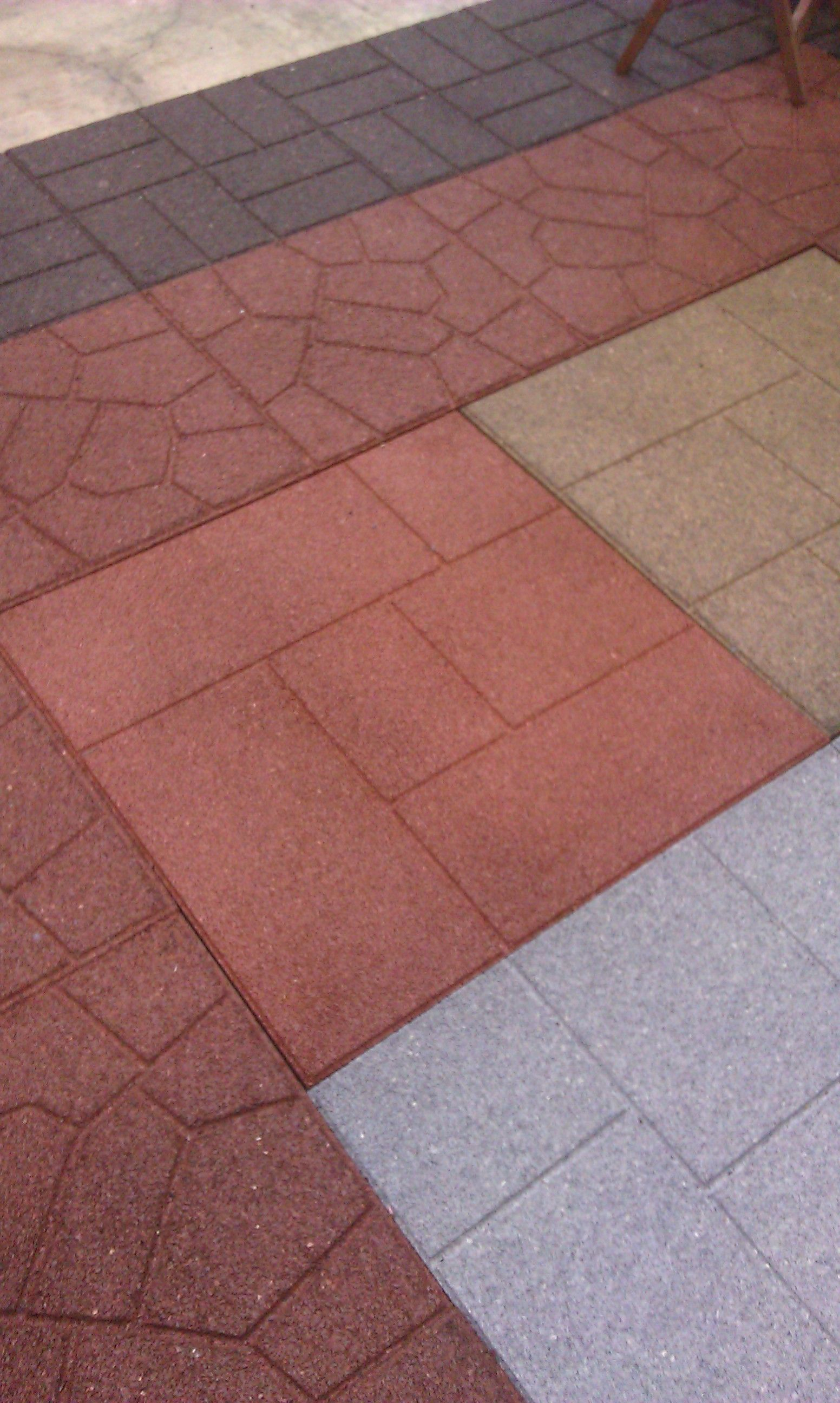 100 Recycled Rubber Flooring Tiles Add Long Lasting Beauty To An pertaining to sizing 1552 X 2592