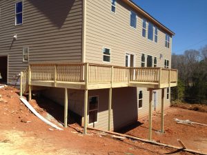 1012 Wood Deck With Handrail The Carolina Carpenter within size 3264 X 2448