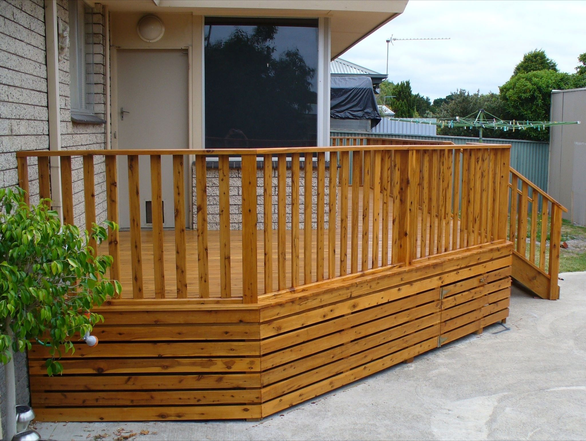 15 Superb Deck Design Cool Deck Skirting Ideas For Every Home with proportions 2048 X 1541