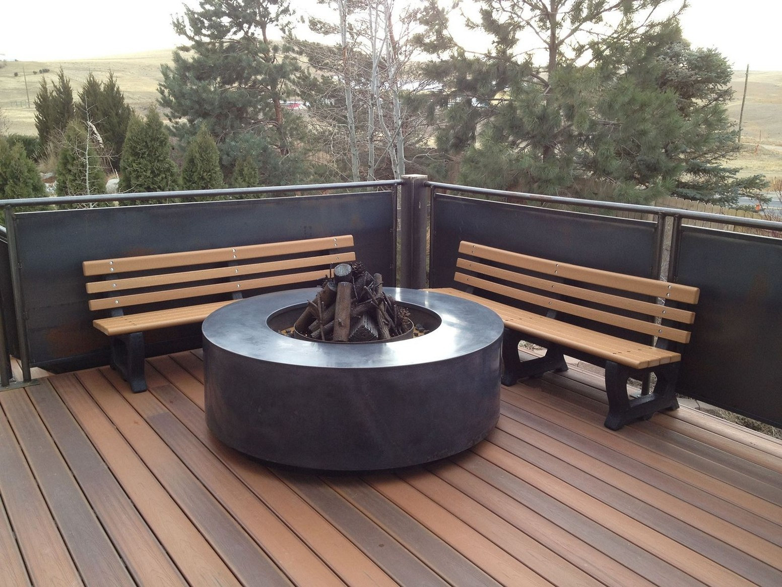 17 Best Of Deck Fire Pits Fire Pit with regard to dimensions 1552 X 1164