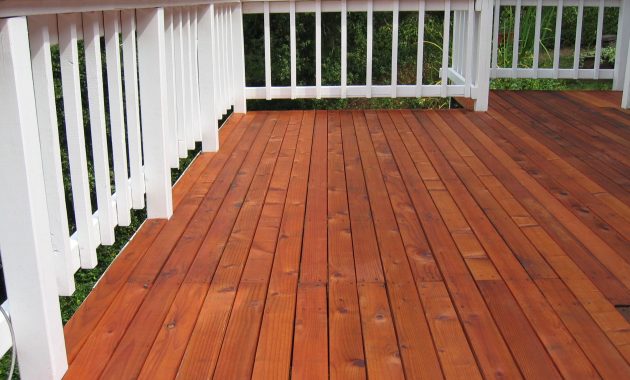 4 Important Steps To Stain A Deck That Is Made With New Boards in sizing 2272 X 1704