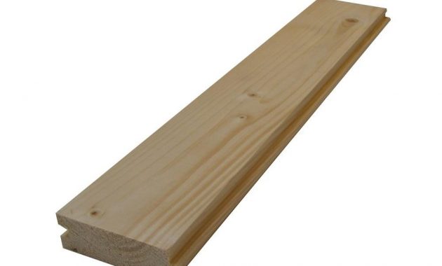 54 In X 4 In X 10 Ft Tongue And Groove Pine Decking Board 113938 regarding size 1000 X 1000