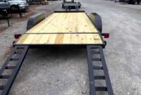 64x18 Utility Flatbed Trailer Pressure Treated Wood Bed With Two inside sizing 1280 X 720