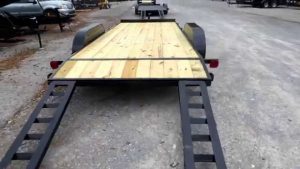 64x18 Utility Flatbed Trailer Pressure Treated Wood Bed With Two inside sizing 1280 X 720