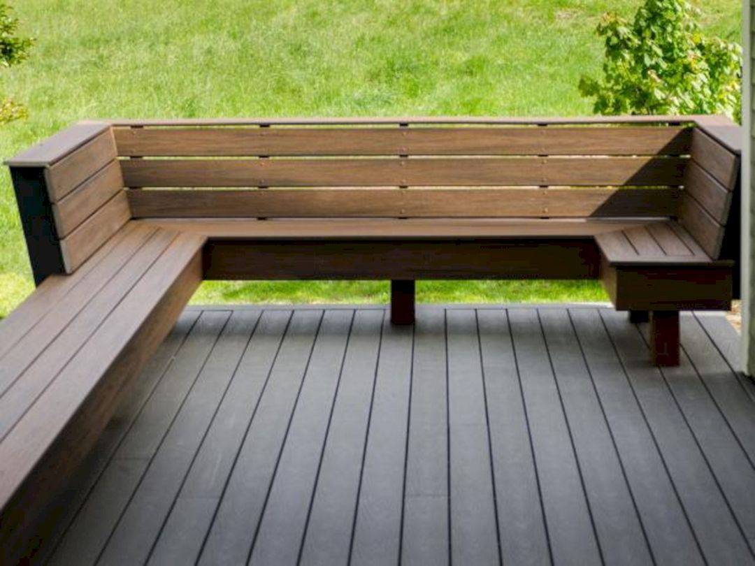 Adding A Bench Seat To An Existing Deck • Decks Ideas