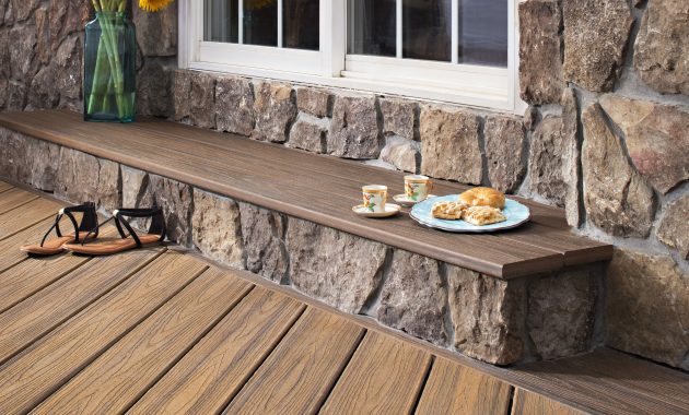 A Trex Transcend Deck In Our Havana Gold Color Makes It Easy To with dimensions 3816 X 5696