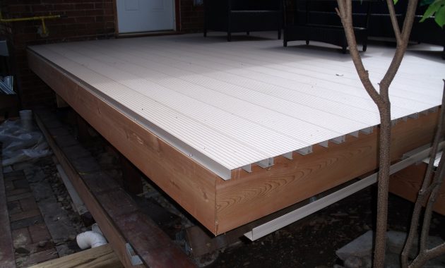 Aluminum Decking Working Hand with measurements 1824 X 1368