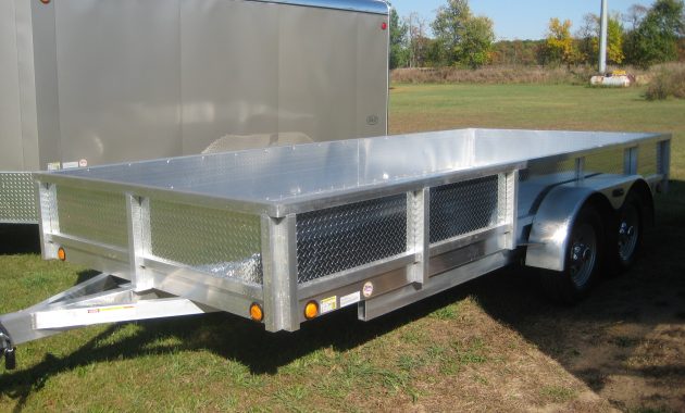 Aluminum Utility Trailer Atp Series Aluminum Deck W Aluminum within measurements 3072 X 2304