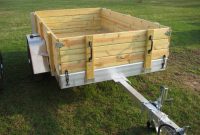 Aluminum Utility Trailer Ut Series Wood Floor W Wood Sides intended for size 3072 X 2304