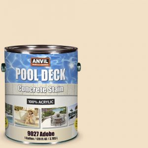 Anvil 1 Gal Adobe Pool Deck Concrete Interiorexterior Stain 902701 within proportions 1000 X 1000