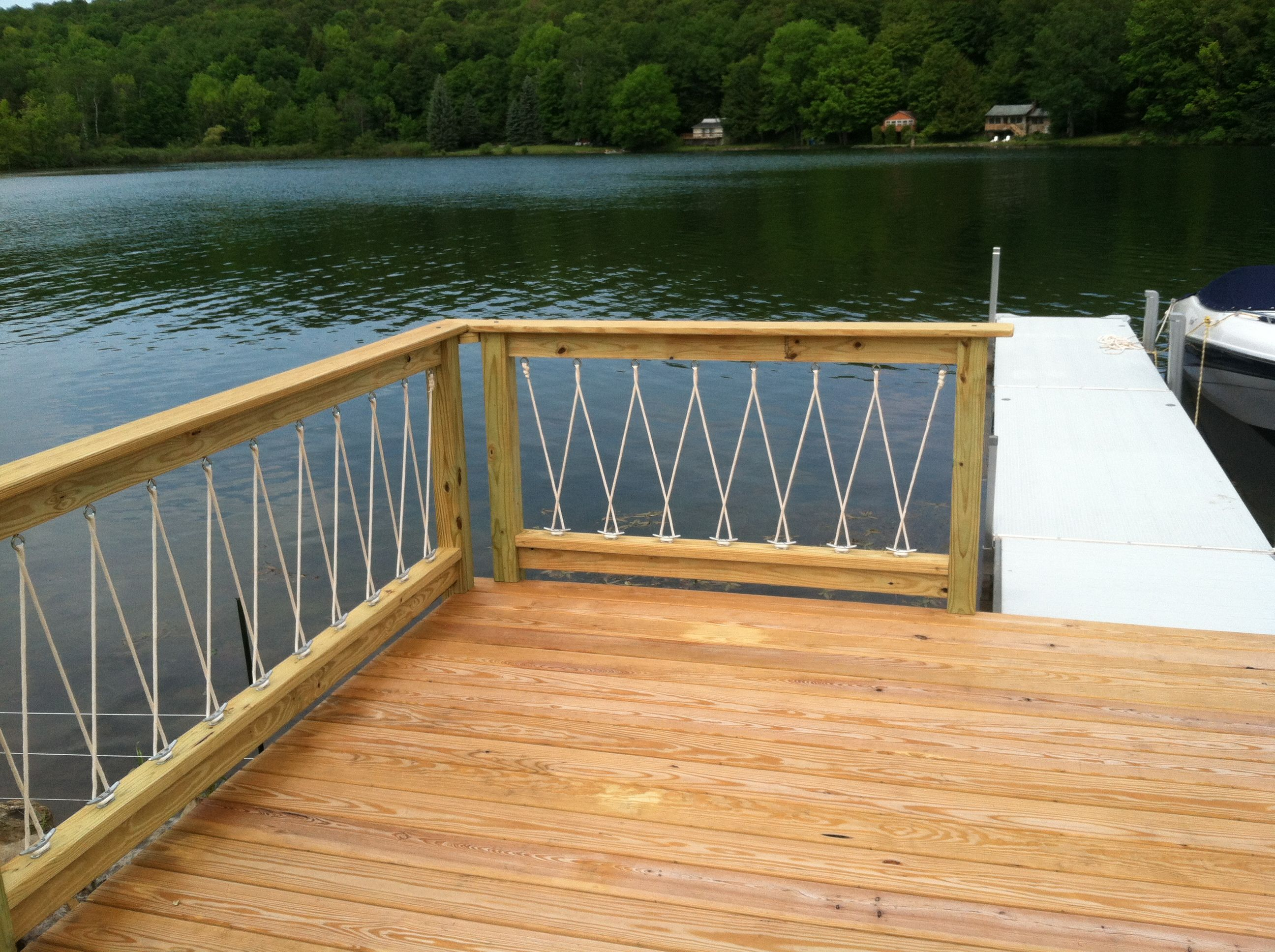 Nautical Rope Deck Railing • Decks Ideas