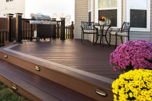 Azek Decking And Riser Lights Keep Your Backyard And Deck Lit intended for sizing 5760 X 3840