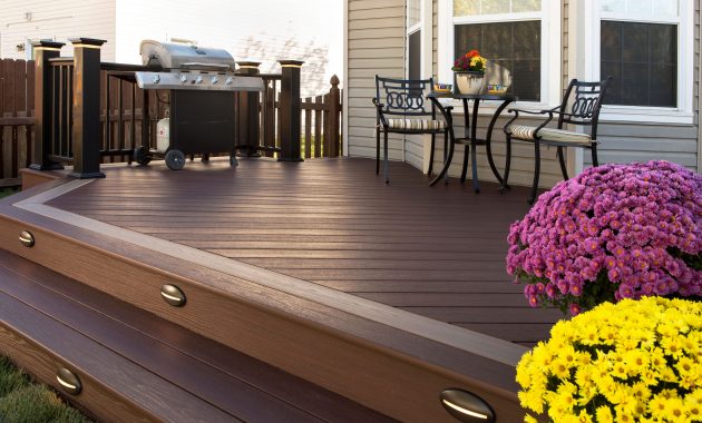 Azek Decking And Riser Lights Keep Your Backyard And Deck Lit intended for sizing 5760 X 3840