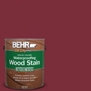 Behr Deckplus 1 Gal Hdc Cl 11 January Garnet Solid Color inside dimensions 1000 X 1000