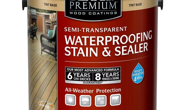 Behr Premium 1 Gal Semi Transparent Waterproofing Exterior Wood throughout sizing 1000 X 1000