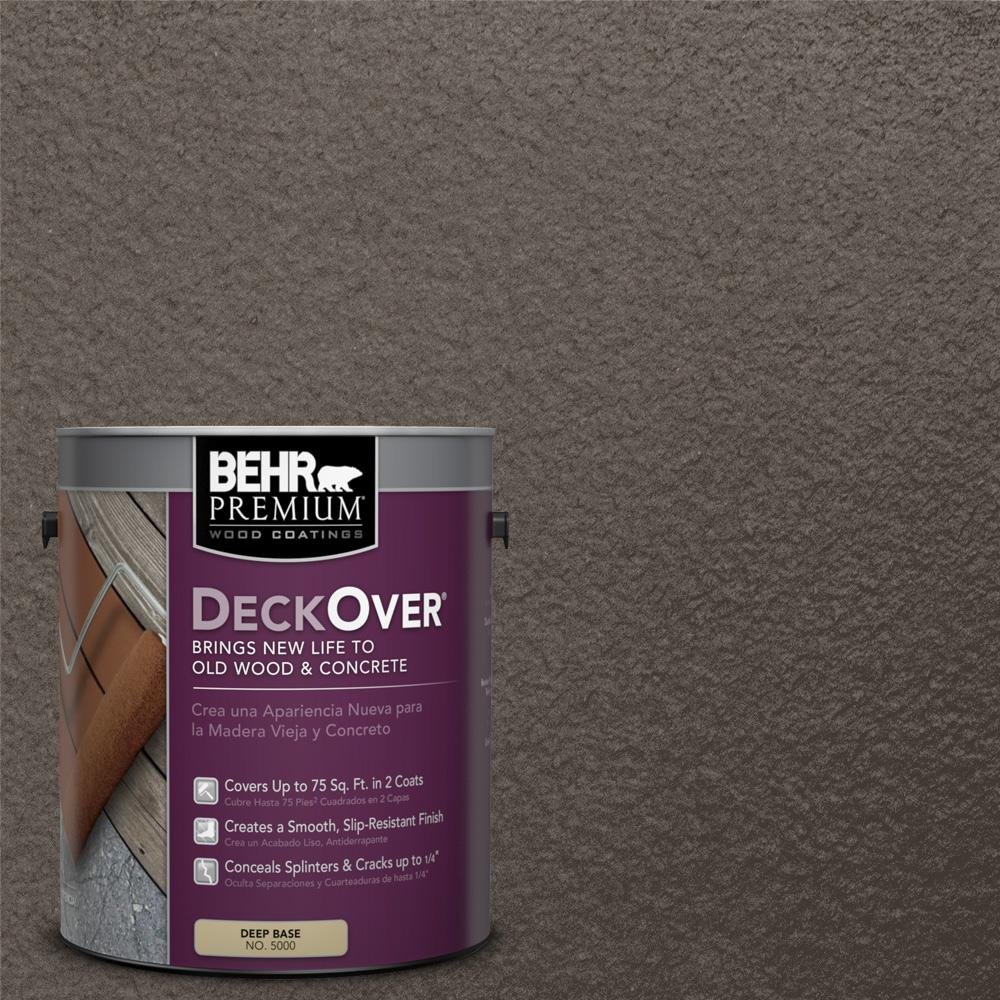 Behr Premium Deckover 1 Gal Sc 103 Coffee Solid Color Exterior with regard to sizing 1000 X 1000
