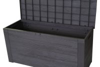 Bench Pool Storage Chest Small Outdoor Bin Wood Cabinet Garden Box for size 1500 X 1500