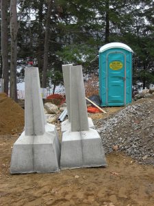 Best Foundation For A Deck Is A Set Of Precast Concrete Piers intended for size 1350 X 1800