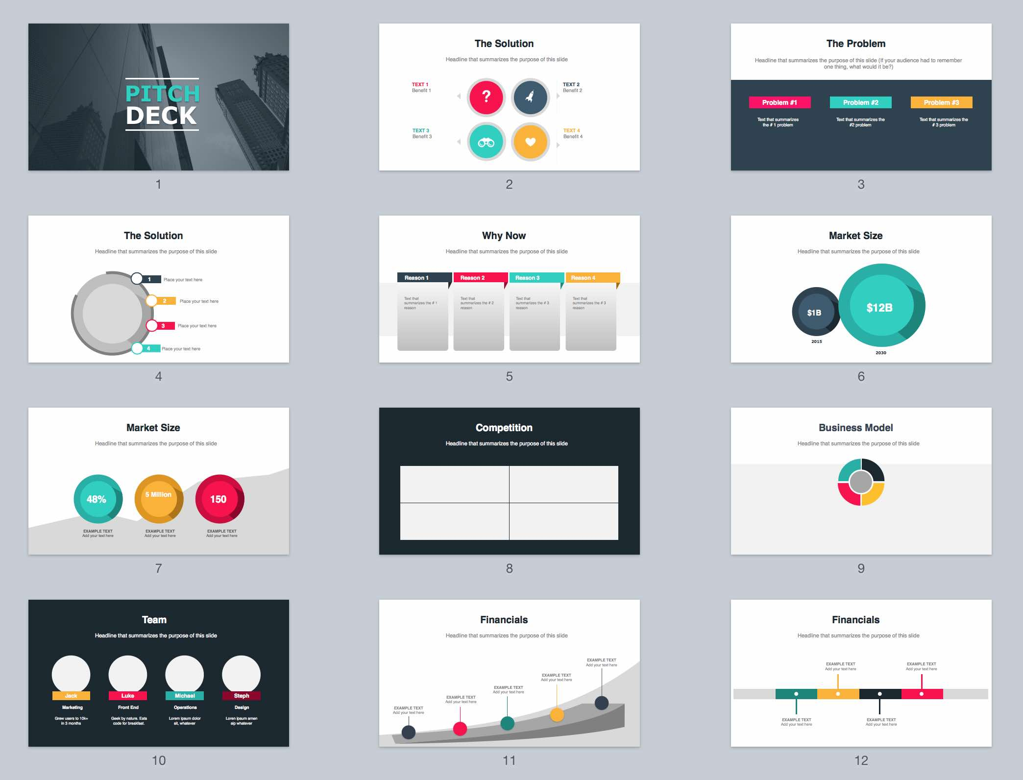 pitch deck design