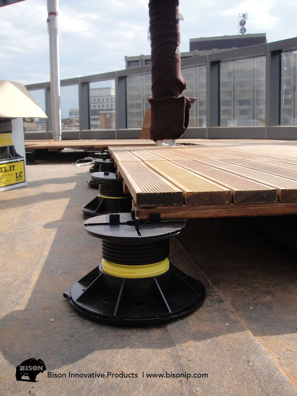 Bison Innovative Products Levelit Adjustable Deck Supports And Wood intended for measurements 1000 X 1333