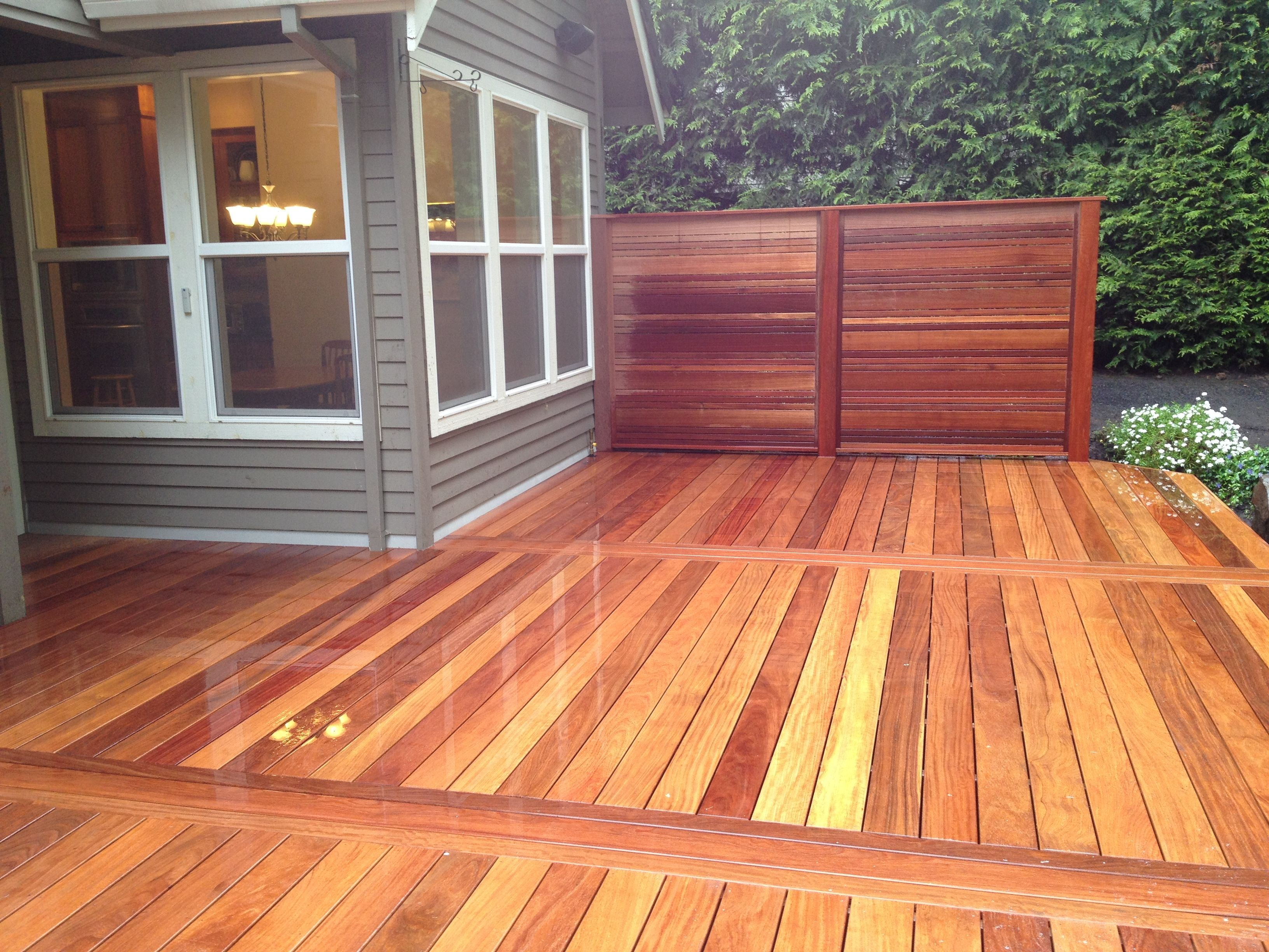 Brazilian Teak Wood Decking An Outdoor Deck Is Now An Increasingly within measurements 3264 X 2448