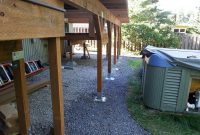 Build A Deck Without Digging Holes Using A Deck Post Base And Post pertaining to size 1024 X 768
