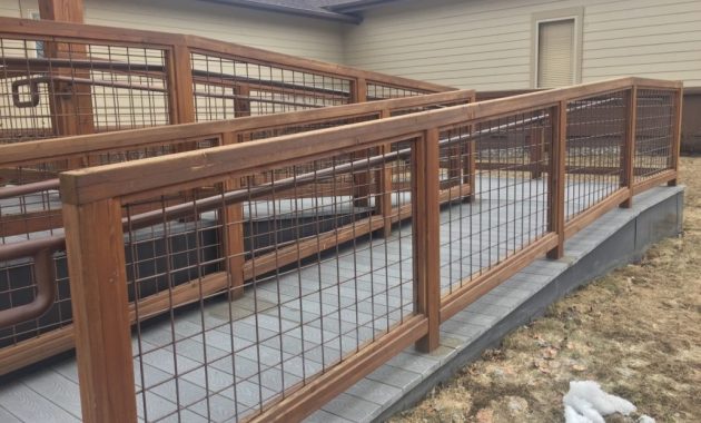 Built Hog Wire Fence Panels Capricornradio Homescapricornradio Homes for size 1030 X 773