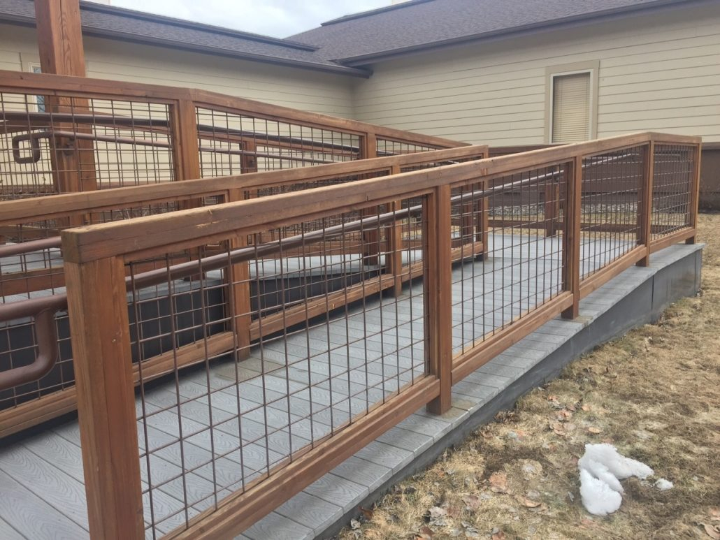 Built Hog Wire Fence Panels Capricornradio Homescapricornradio Homes for size 1030 X 773