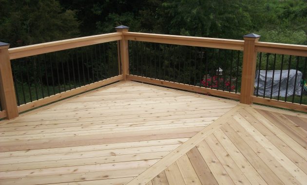 Chesterfield Fence Deck Company Cedar Decking within proportions 4000 X 3000