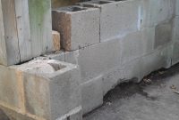 Cinderblock Can I Replace A Bit Of A Cinder Block Wall With Wood pertaining to dimensions 1840 X 3264