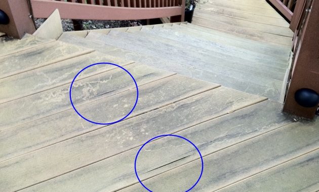 Composite Decking And Railings Clean Stain Seal Paint Problems throughout proportions 968 X 1296