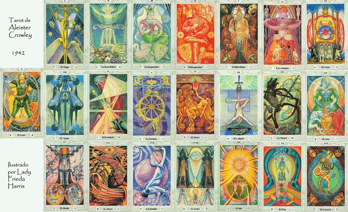 Comprehensive Review Of The Thoth Tarot Deck Aleister Crowley intended for dimensions 1161 X 709