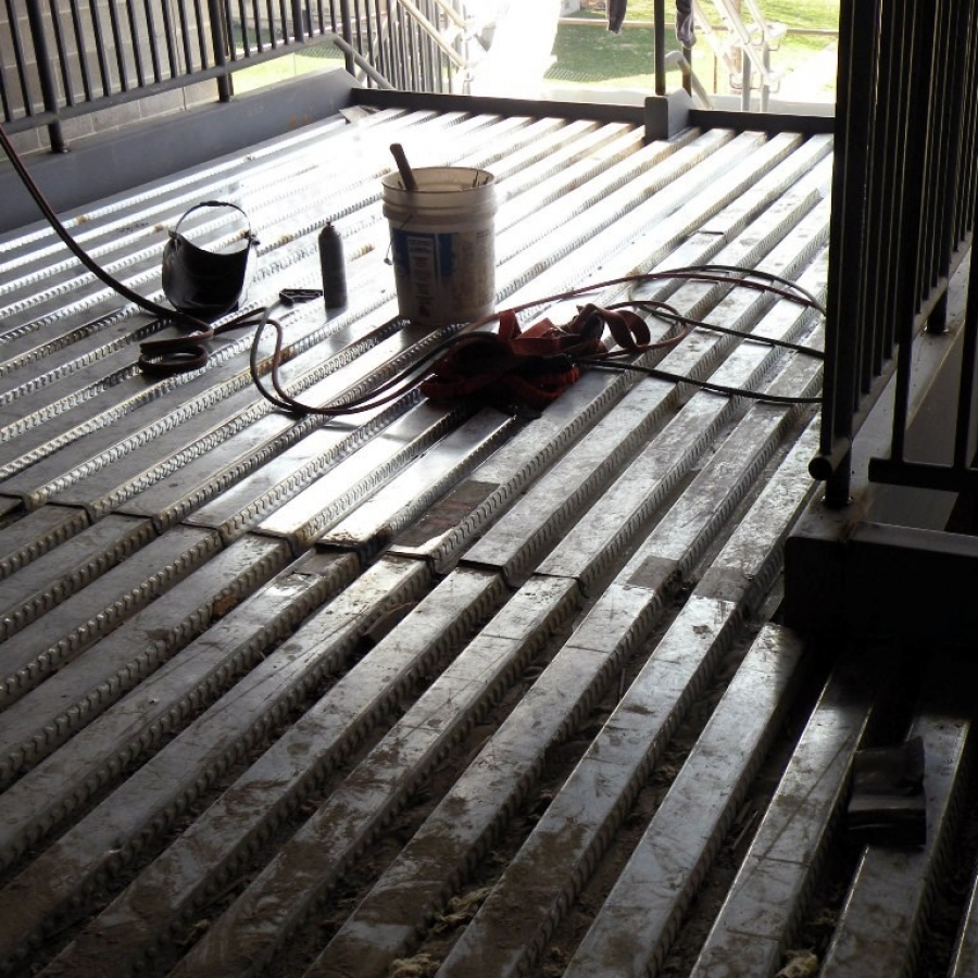 Corrugated Steel Decking For Concrete • Decks Ideas