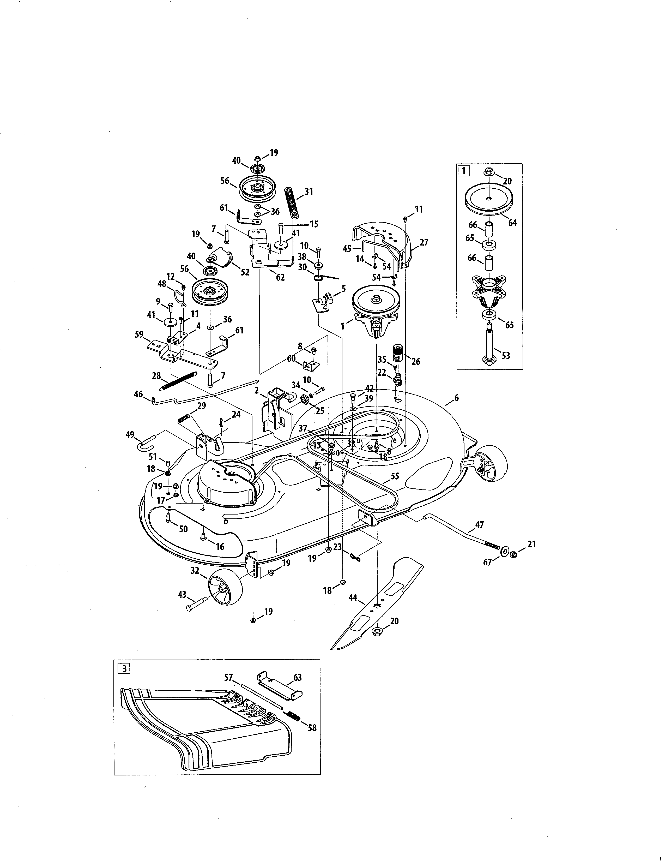 Craftsman Model 247288853 Lawn Tractor Genuine Parts with measurements 2550 X 3300