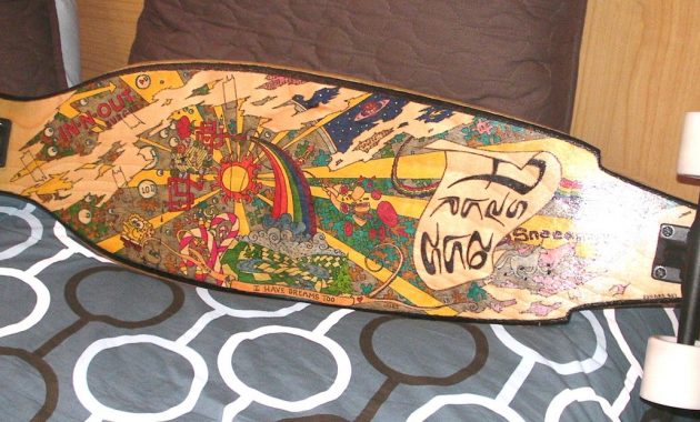 Custom Longboard Fafpnd On Deviantart for proportions 1287 X 621