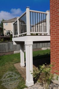 Custom Pillars Created Your Deck Company Using A Low Maintenance for sizing 1536 X 2312