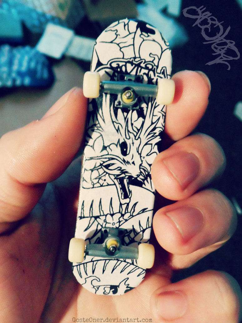 Custom Tech Deck Gosteoner On Deviantart throughout proportions 774 X 1032