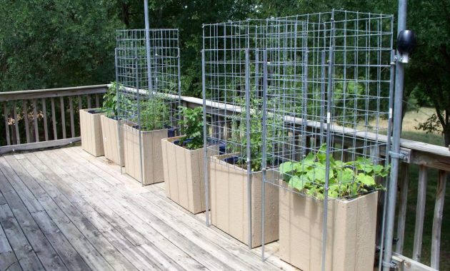 Deck Garden Planters Thehrtechnologist Design Deck Vegetable inside size 1024 X 768