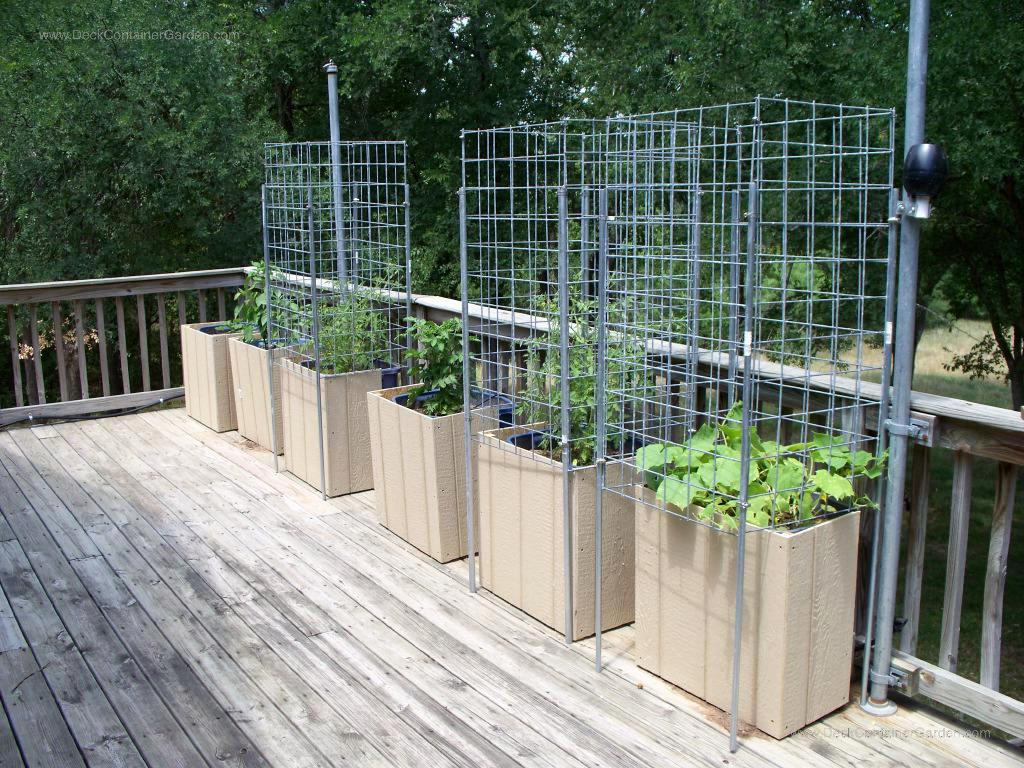 Deck Garden Planters Thehrtechnologist Design Deck Vegetable inside size 1024 X 768
