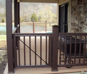 Deck Gate Composite Deck Gates Or Trex Composite Deck Gates With throughout sizing 2401 X 2051