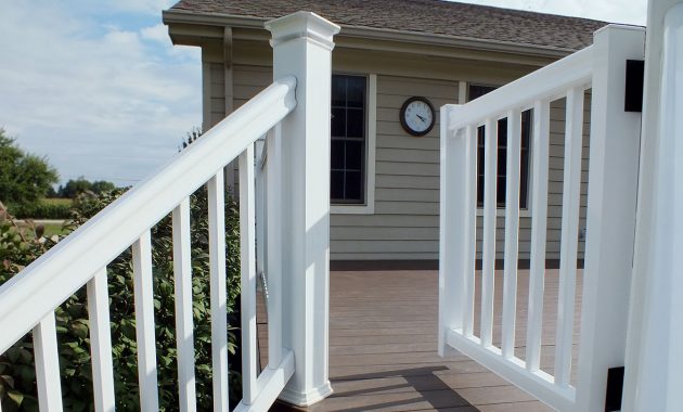 Deck Gate Deck Gate Kit Railing Gate Timbertech intended for size 1440 X 810