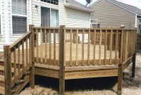 Deck Handrail Designs Amusing Privacy Fence Wood Railing Diy Simple with regard to proportions 1174 X 789