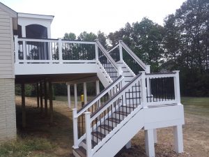 Deck Landing And Steps American Exteriors Masonry within sizing 3984 X 2988