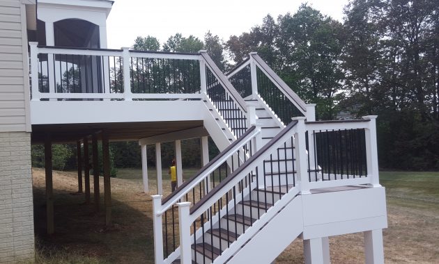 Deck Landing And Steps American Exteriors Masonry within sizing 3984 X 2988