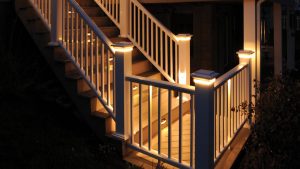 Deck Rail Lighting Deck Lights Outdoor Lighting Azek throughout measurements 1440 X 810