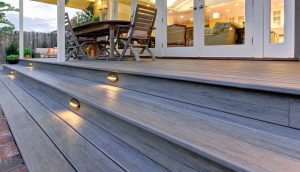 Deck Rail Lighting Led Deck Lights Timbertech inside proportions 1964 X 1128