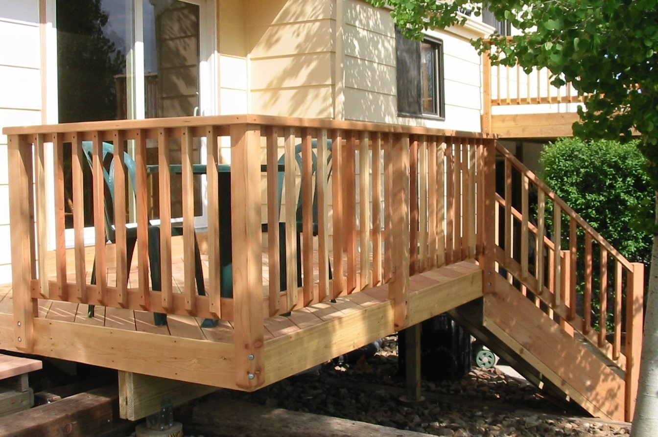 Deck Railing Ideas Diy Suitable Plus Deck Railing Design Ideas pertaining to dimensions 1344 X 893