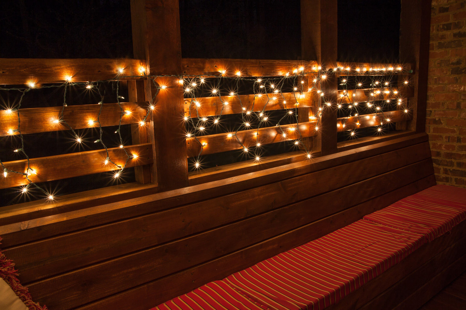 Deck Railing String Lights Decks Ideas throughout size 1500 X 1000