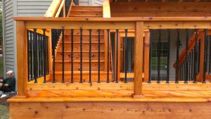 Deck Railings Deck Railing Systems Wood Composite Metal throughout sizing 3264 X 1840
