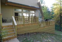 Deck Remodel With Multiple Levels A Craftsman Design Railing And within sizing 4000 X 3000